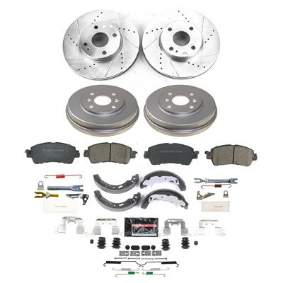 Power Stop 2016 Scion iA Front and Rear Z23 Evolution Brake Kit (1x psbK7700, 1x psbKOE15480DK) thumbnail 3