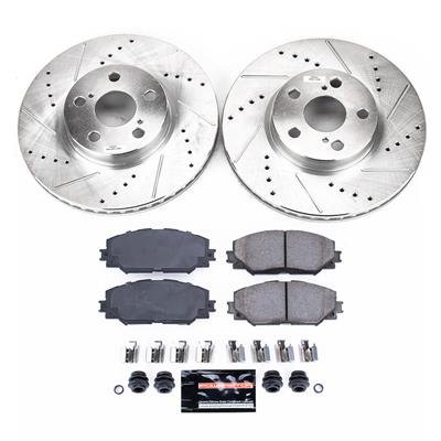 Power Stop K4669 Power Stop Z23 Evolution Sport Brake Upgrade Kits