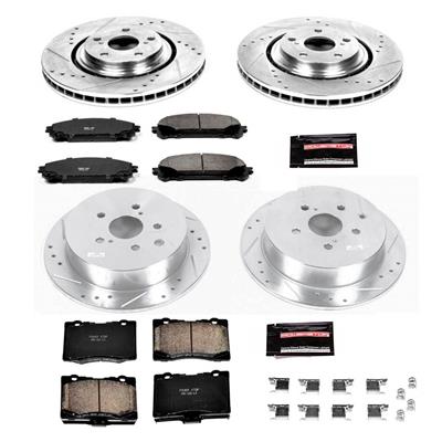 PowerStop K5828 PowerStop Z23 Evolution Sport Brake Upgrade Kits