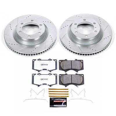 BREADEN　86tiptop PowerStop K5873-36 PowerStop Z36 Truck and Tow Brake Upgrade Kits