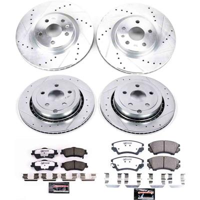 Power Stop 11-17 Chevrolet Caprice Front & Rear Z26 Street Warrior Brake Kit (1x psbK5948-26, 1x psbK5528-26) thumbnail 9