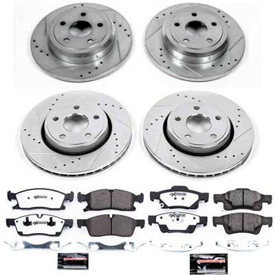 Power Stop 11-19 Dodge Durango Front & Rear Z36 Truck & Tow Brake Kit (1x psbK5951-36, 1x psbK5950-36) thumbnail 8
