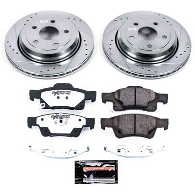 Power Stop 11-19 Dodge Durango Front & Rear Z36 Truck & Tow Brake Kit (1x psbK5953-36, 1x psbK5954-36) thumbnail 9