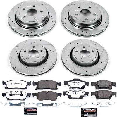 Power Stop 11-19 Dodge Durango Front & Rear Z36 Truck & Tow Brake Kit (1x psbK5953-36, 1x psbK5954-36) thumbnail 8