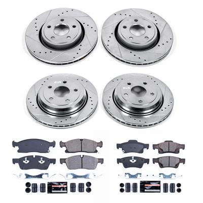 PowerStop K5955 PowerStop Z23 Evolution Sport Brake Upgrade Kits