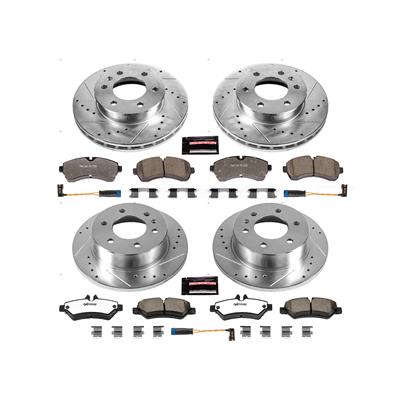 Power Stop 07-09 Dodge Sprinter 3500 Front & Rear Z36 Truck & Tow Brake Kit (1x psbK6234-36, 1x psbK6198-36) thumbnail 9