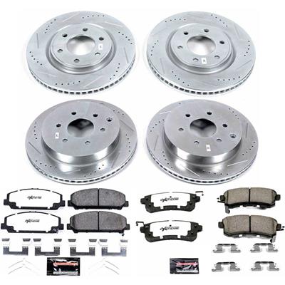 Power Stop 11-13 Infiniti QX56 Front & Rear Z36 Truck & Tow Brake Kit (1x psbK6321-36, 1x psbK6323-36) thumbnail 8