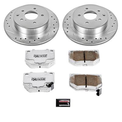 PowerStop K666-26 PowerStop Z26 Street Warrior Brake Upgrade Kits