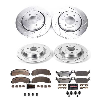 PowerStop K6803-36 PowerStop Z36 Truck and Tow Brake Upgrade Kits