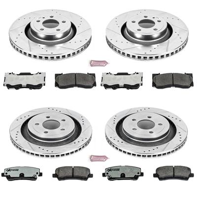 PowerStop K6805-26 PowerStop Z26 Street Warrior Brake