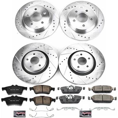 PowerStop K7233 PowerStop Z23 Evolution Sport Brake Upgrade Kits
