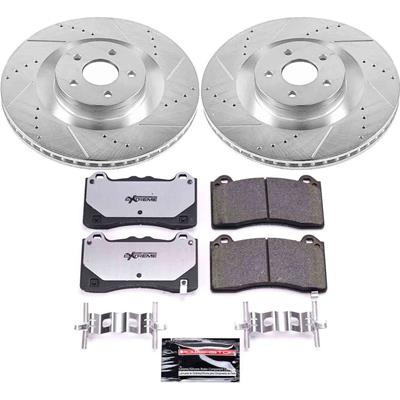 Power Stop 16-18 Ford Focus Front & Rear Z26 Street Warrior Brake Kit (1x psbK7318-26, 1x psbK7320-26) thumbnail 9