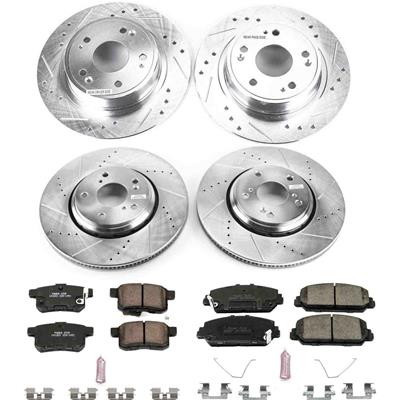 PowerStop K7348 PowerStop Z23 Evolution Sport Brake Upgrade Kits