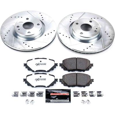 Power Stop 17-19 Fiat 124 Spider Front & Rear Z26 Street Warrior Brake Kit (1x psbK7358-26, 1x psbK7362-26) thumbnail 9