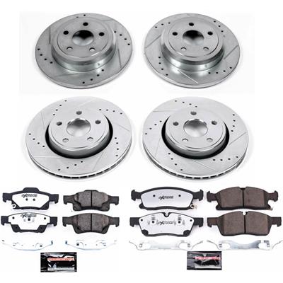 PowerStop K7413-36 PowerStop Z36 Truck and Tow Brake Upgrade Kits
