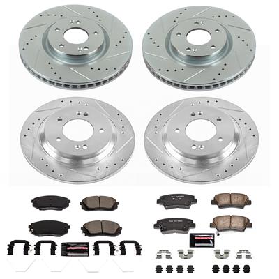 PowerStop K7511 PowerStop Z23 Evolution Sport Brake Upgrade Kits