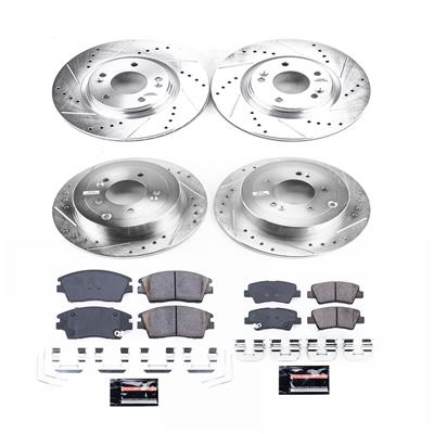 PowerStop K7581 PowerStop Z23 Evolution Sport Brake Upgrade Kits