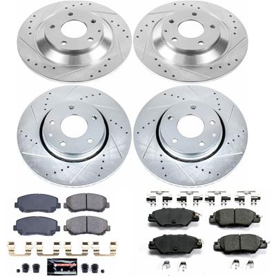 PowerStop K7609 PowerStop Z23 Evolution Sport Brake Upgrade Kits