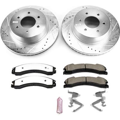 Power Stop 16-22 Nissan Titan XD Front Z36 Truck & Tow Brake Kit (1x psbZ36-1565, 1x psbJBR1754XL, 1x psbJBR1754XR, 1x psbPBK107) thumbnail 7