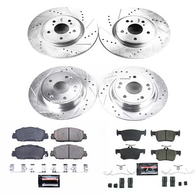 PowerStop K8166 PowerStop Z23 Evolution Sport Brake Upgrade Kits