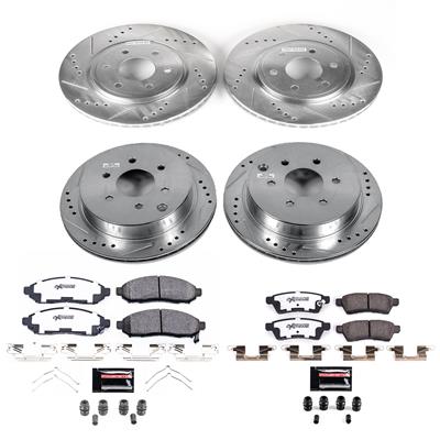 カスタムブライス PowerStop K8358-36 PowerStop Z36 Truck and Tow Brake Upgrade Kits
