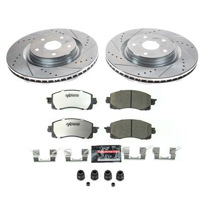 PowerStop K8481-26 PowerStop Z26 Street Warrior Brake Upgrade Kits
