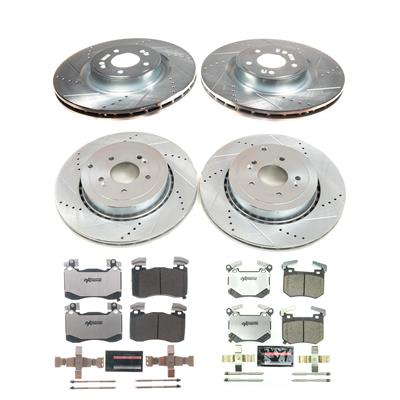 PowerStop K8510-26 PowerStop Z26 Street Warrior Brake Upgrade Kits