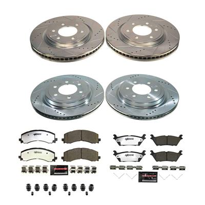 PowerStop K8804-36 PowerStop Z36 Truck and Tow Brake Upgrade Kits