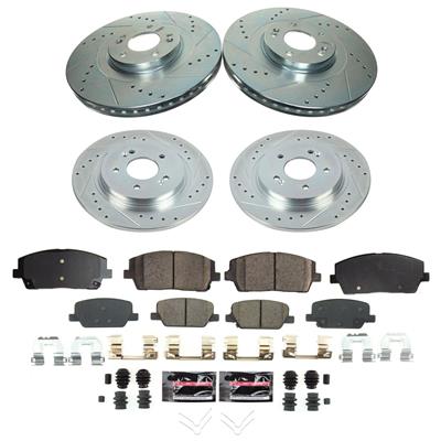 トレーニングギア3点セット PowerStop K8918 PowerStop Z23 Evolution Sport Brake Upgrade Kits