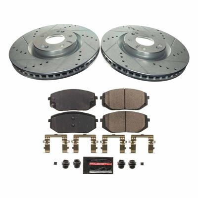 Power Stop 22-24 Hyundai Tucson Front Z23 Evolution Brake Kit thumbnail 9