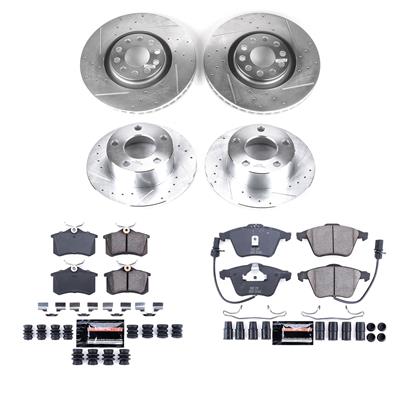 Power Stop 02-04 Audi A6 Front and Rear Z23 Evolution Brake Kit (1x psbK515, 1x psbK891) thumbnail 9