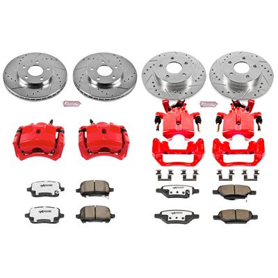 PowerStop KC1618-26 PowerStop Z26 Street Warrior Brake Upgrade