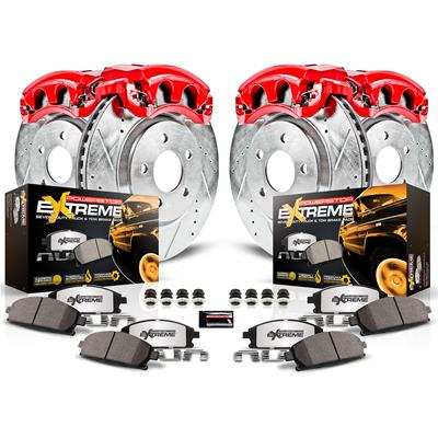 Power Stop 2006 Mercury Mountaineer Front and Rear Z36 Truck & Tow Kit w/Cals (1x psbK3150-36, 1x psbK1441-36, 1x psbS4994, 1x psbS4754) thumbnail 8