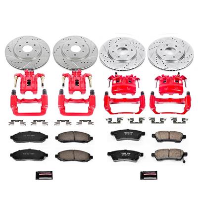 Power Stop K6763 - Front And Rear Z23 Evolution Sport Brake Kit - View #3