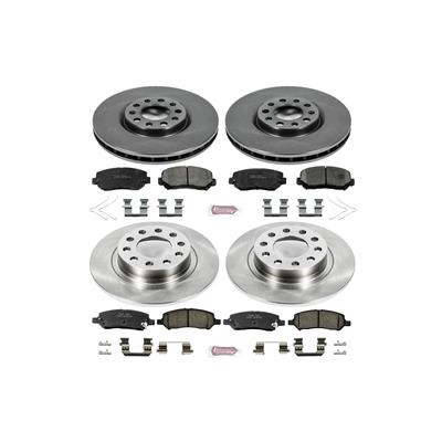 brake beats,down tempo,jazzy 62枚＋6枚 PowerStop KOE6373 PowerStop Z17 Evolution Plus Stock Replacement