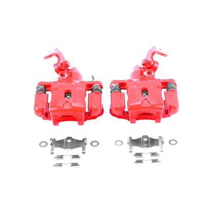Rear Powder Coated Brake Caliper Pair For Hyundai Elantra Tiburon Kia Spectra