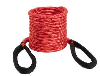 PRP Seats SpeedStrap Lil Mama Kinetic Recovery Ropes 35830 Tow Straps and Ropes, Mama, Rope, 5/8 in Diameter, 30 ft. Length, 14,800 lbs. Breaking Strength, Nylon, Red, Each