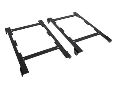 PRP Seats UTV Seat Mounts for 2022-2023 RZR 200 EFI - C81 Brackets, Front, Bucket, Steel, Black Powdercoated, Polaris, Pair