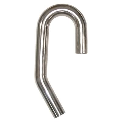 Pypes Exhaust Tubing Mandrel Bends 3 Inch 304 Stainless Steel Pipe PVM3018-30 Tubing, 30-180 Degree, J-Mandrel Bend, in. Diameter, 16-Gauge, Steel, Each thumbnail 2