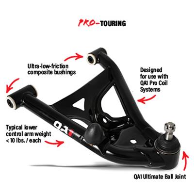 QA1 82-04 Chevrolet S-10 Pro-Touring Lower Control Arm Kit - Front thumbnail 2