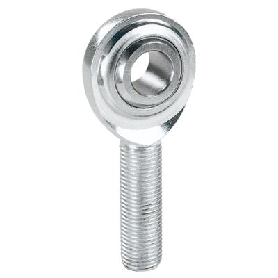 QA1 G Series 2-Pc Rod End - Male/Left Hand - .75in Bore x 3/4-16 - Stainless Steel w/PTFE