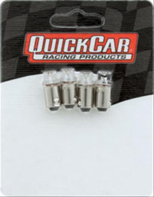 QuickCar LED Bulbs 61-698 Gauge Light Bulbs, LED, White, 12 V, 16 V, Set of 4 thumbnail 2