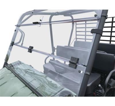 Quadboss Windows, Individual 375789 QuadBoss 09-22 Kawasaki KAF620M Mule 4010 4x4 Windbreak Folding Windshield
