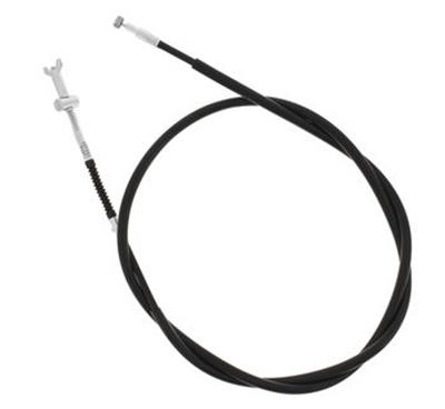 Quadboss Brake Cable Assemblies 565224 Powersports Cables, Rear Hand Brake, PVC Jacket, Black, Honda, Each