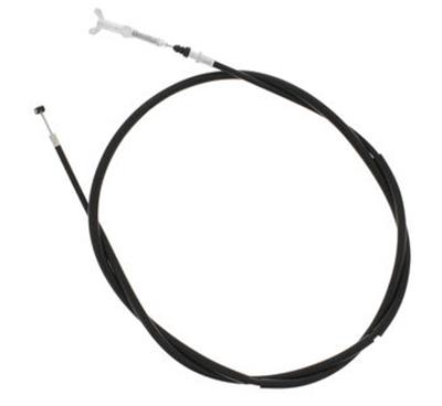 Quadboss Brake Cable Assemblies 565249 Powersports Cables, Rear Hand Brake, PVC Jacket, Black, Yamaha, Each