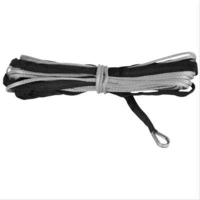 Quadboss Dyneema Winch Ropes 608709 Rope, Dyneema, Synthetic, 2,500 lbs. Capacity, 3/16 in. Diameter, 39 ft. Length, Each