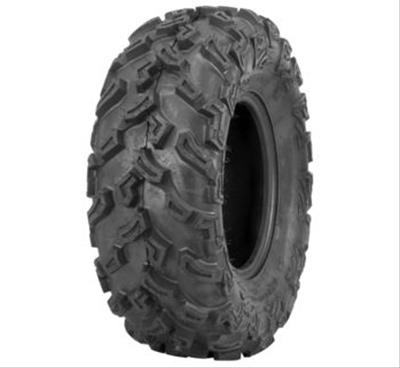 Quadboss QBT447 Utility Tires 24x8-12 Tire, Utility, 24x8-12, Bias-Ply, Blackwall, Front, Each