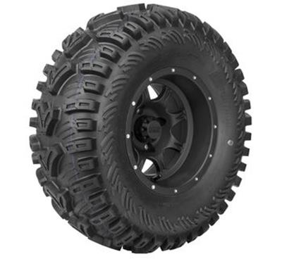 Quadboss QBT448 Utility Tires 26x11-12 Tire, Utility, 26.00 x 11.00-12, Bias-Ply, Blackwall, Front, Rear, Each