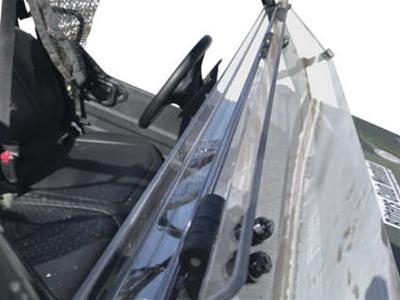 Quadboss Powersports Windshields 375781 Windshields, QB WINDBREAK FOLDING SHIELD, Clear thumbnail 2