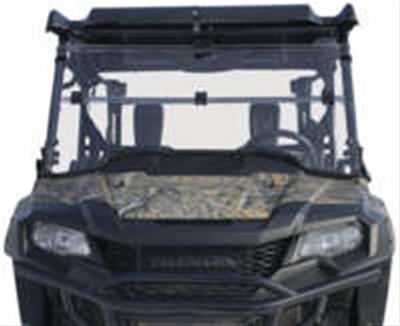 Quadboss Powersports Windshields 375782 Windshields, QB WINDBREAK FOLDING SHIELD, Clear thumbnail 2